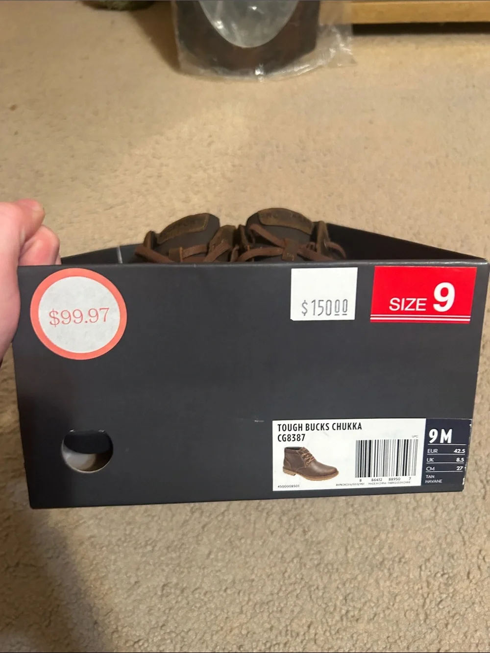 Rockport Brown Lace-Up Men's Chukka Boots